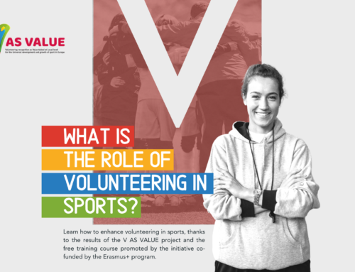 Sport e volontariato: V As Value giunge al termine, a gennaio arriva il MOOC